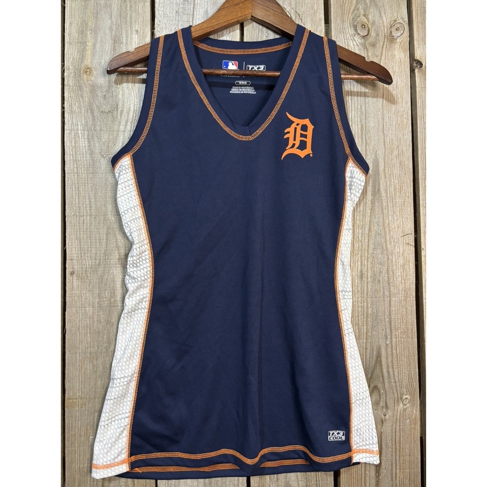 Men's Detroit Tigers MLB TX3 Cool Fitted Tank‎ Medium